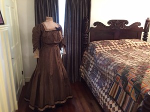 Dress worn by Henry George's wife, Annie Corsina Fox George