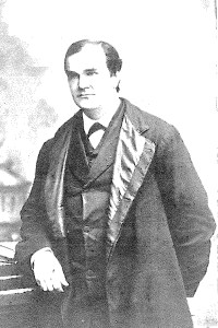 Photograph of Father Edward McGlynn, July 23, 1887.  Donated to the Henry George School on March 31, 1953.